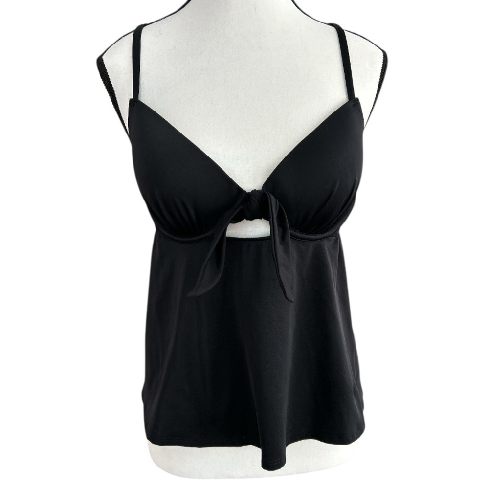 Shade & Shore tankini bathing suit top 36B